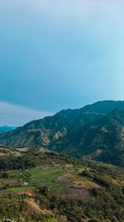 A scenic view of a beautiful plot of land in Colombia.