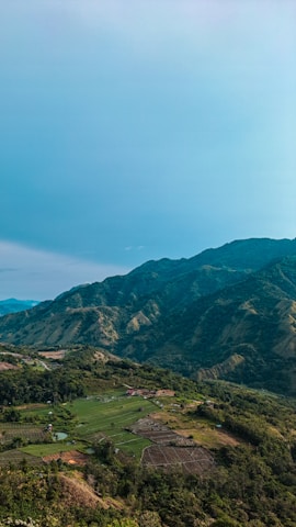 A serene landscape of Colombia, showcasing its natural beauty and potential for peace.
