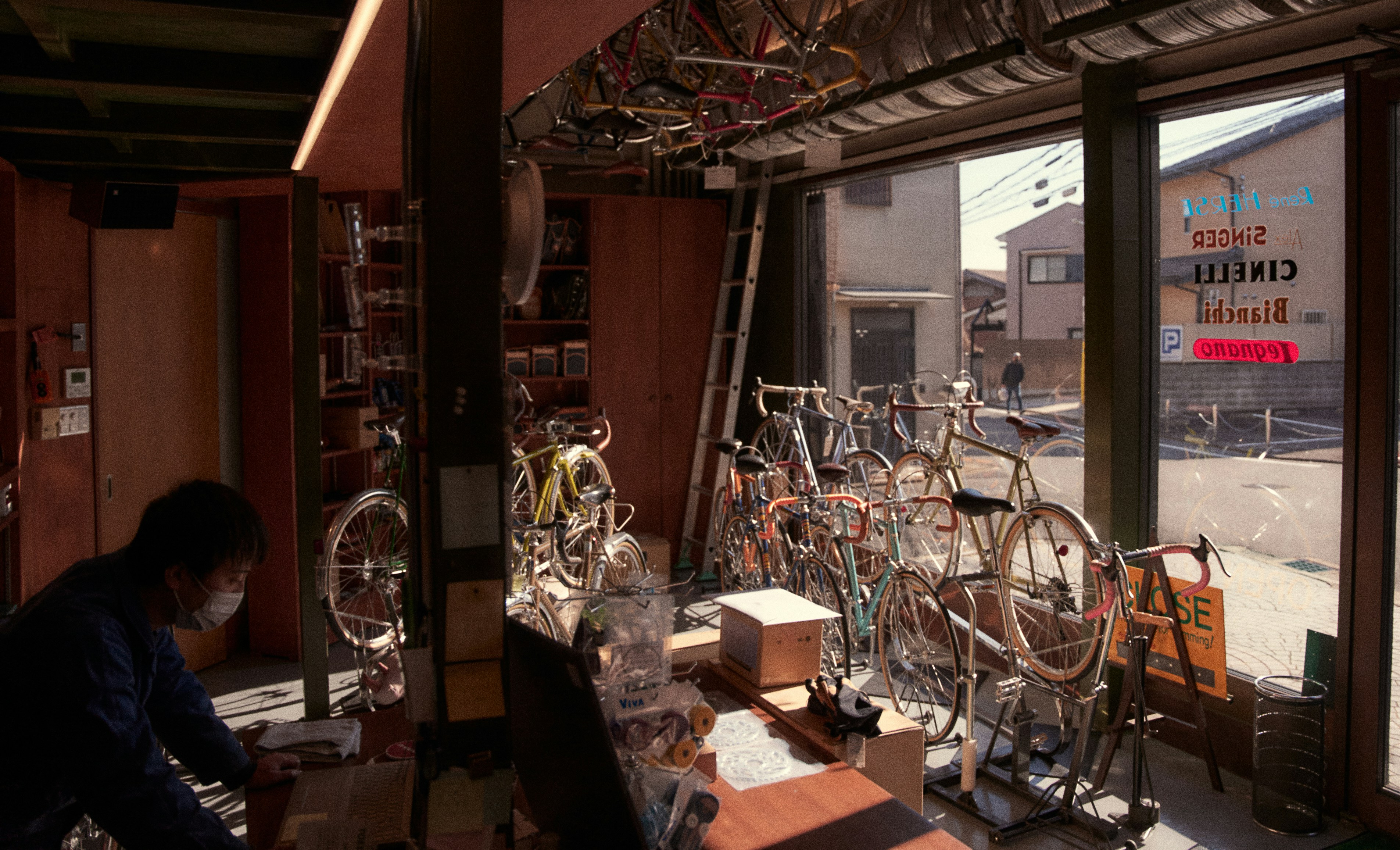 Luxury bike workshop