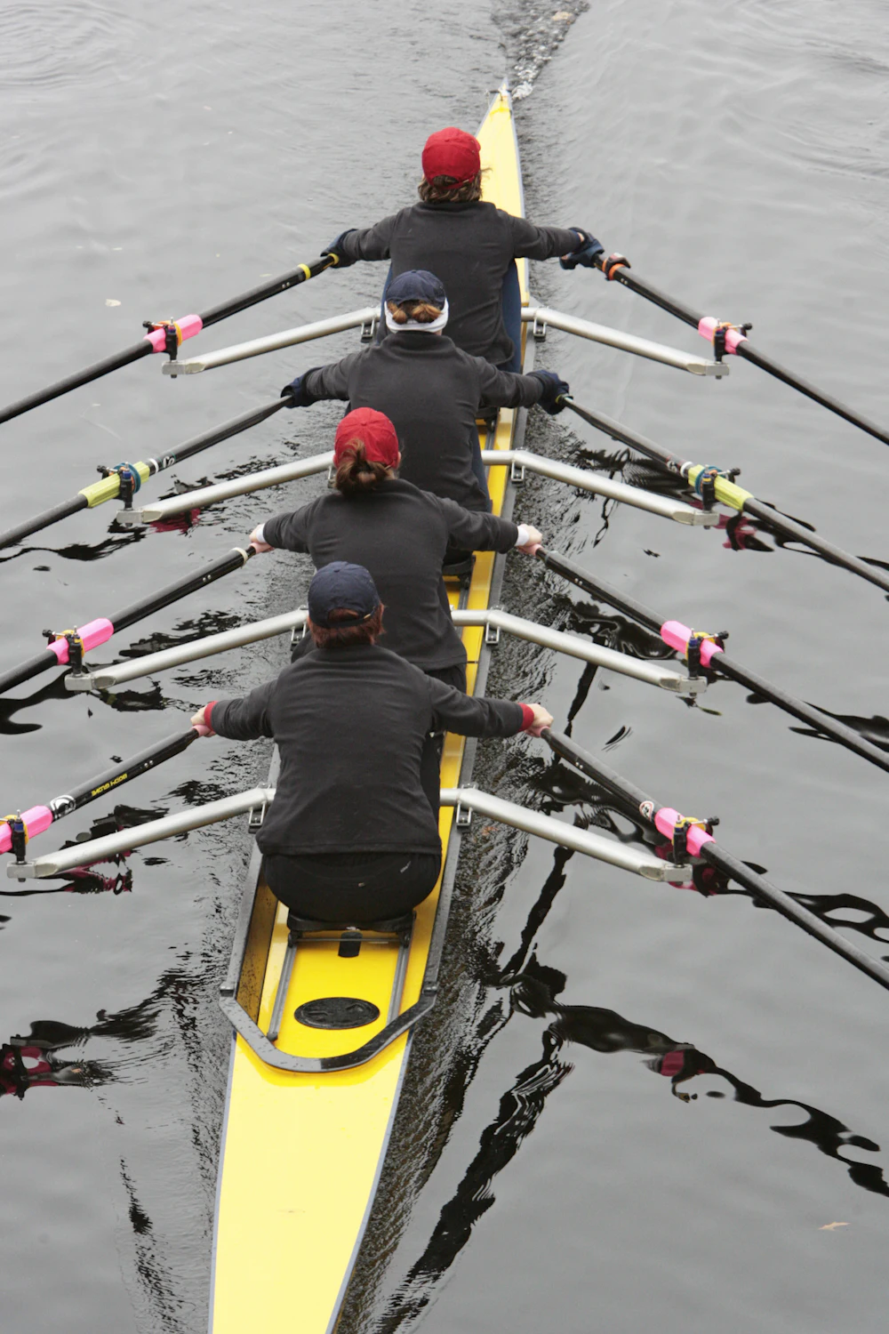 Crew on the water