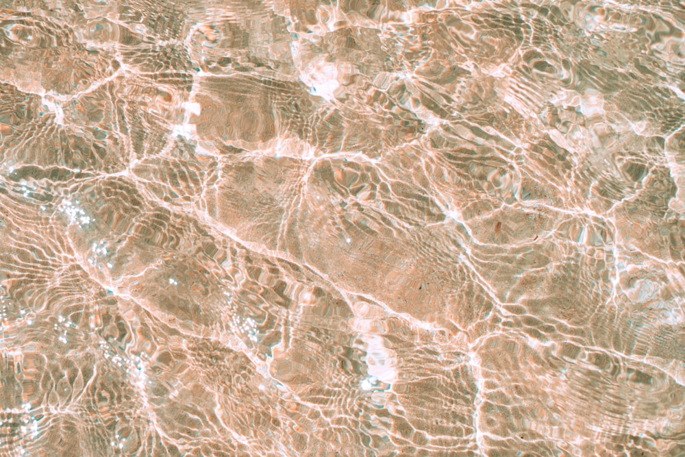 a close up of a water surface with ripples