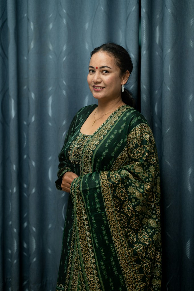 Sage Willow Printed Kurti