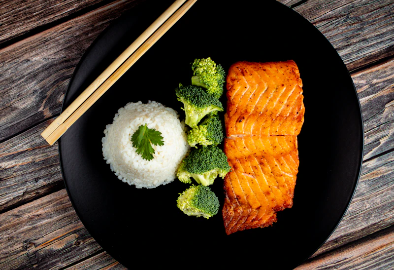 Salmón Teriyaki