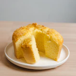 a piece of cake on a plate on a table