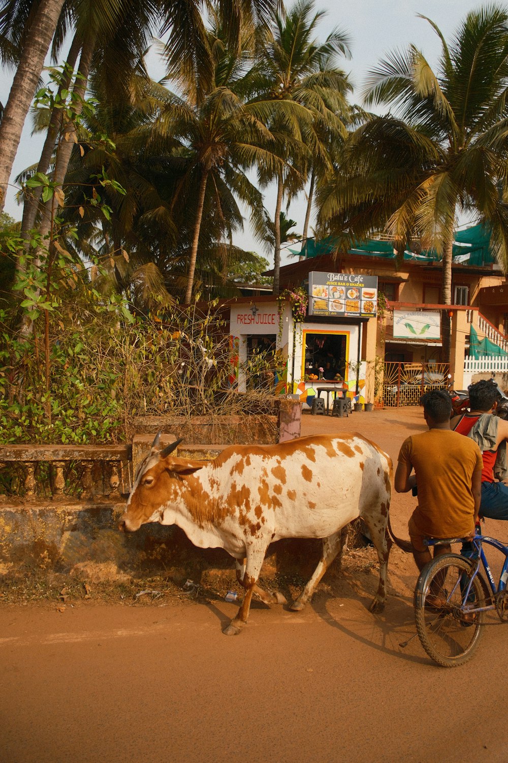 A bustling flea market scene in Anjuna, Goa