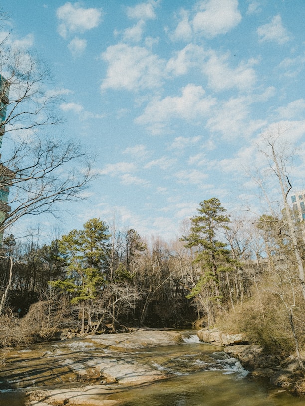 A serene landscape representing peace and transformation.