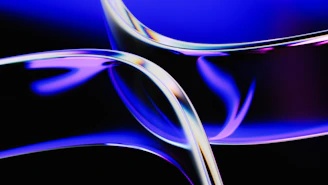 Abstract golden lines intersecting on a dark background, representing growth and enhancement.