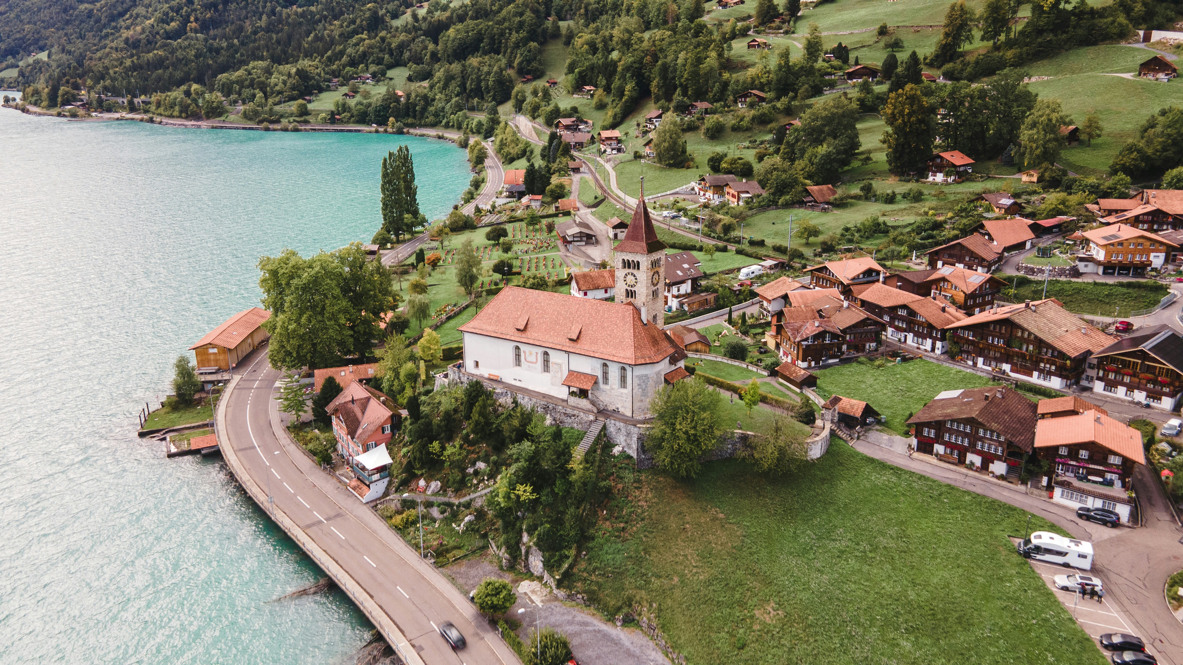 drohne landschaft