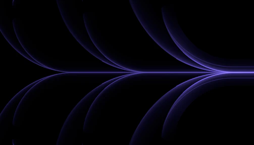 Close-up of a graphic design project featuring soft purple tones and clean lines.