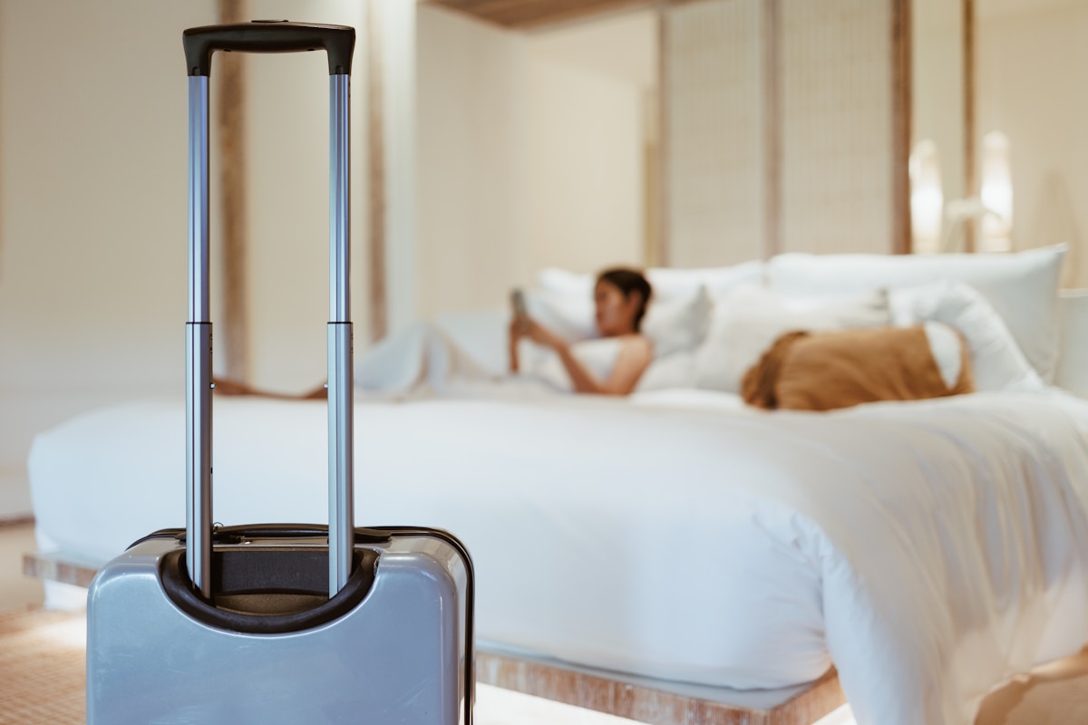 Accommodation reservations image background image