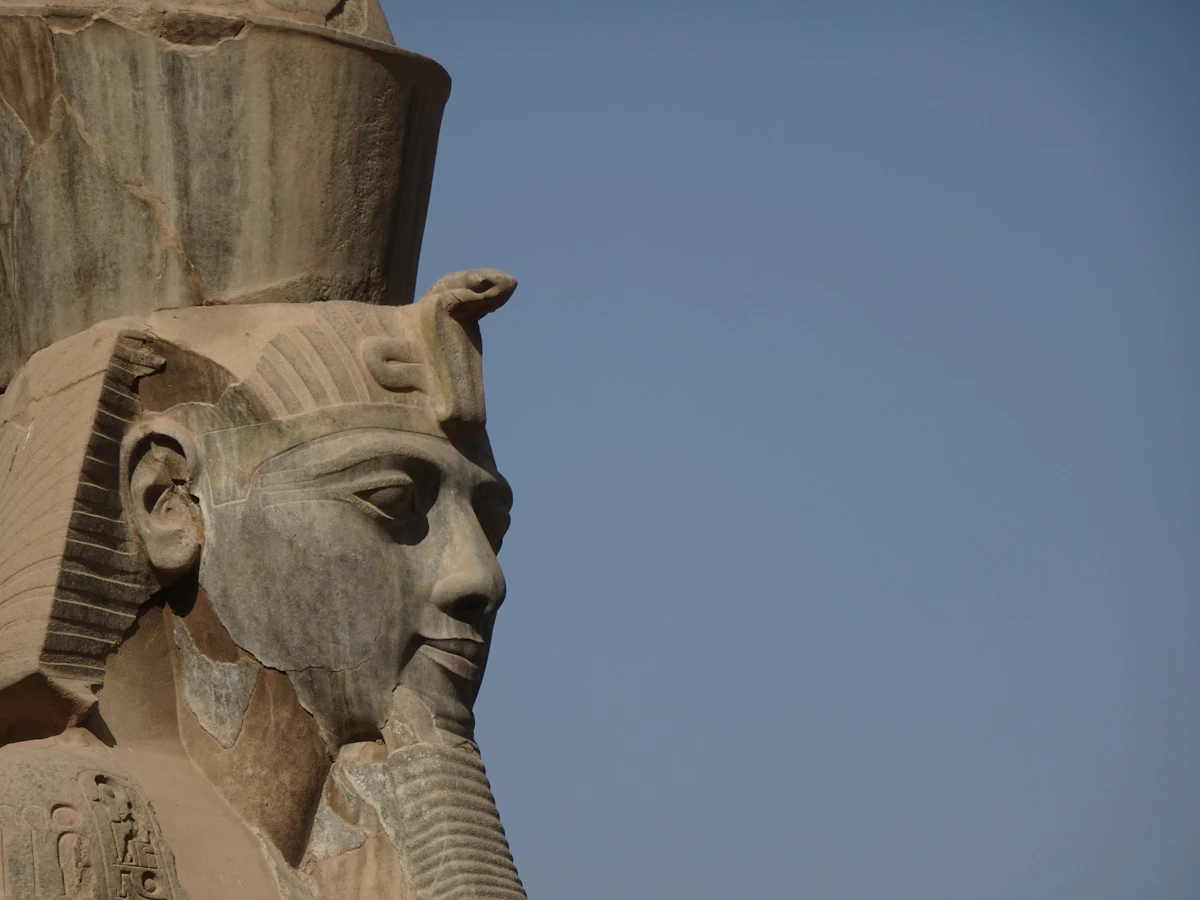 Statue of Ramesses II at Luxor Temple