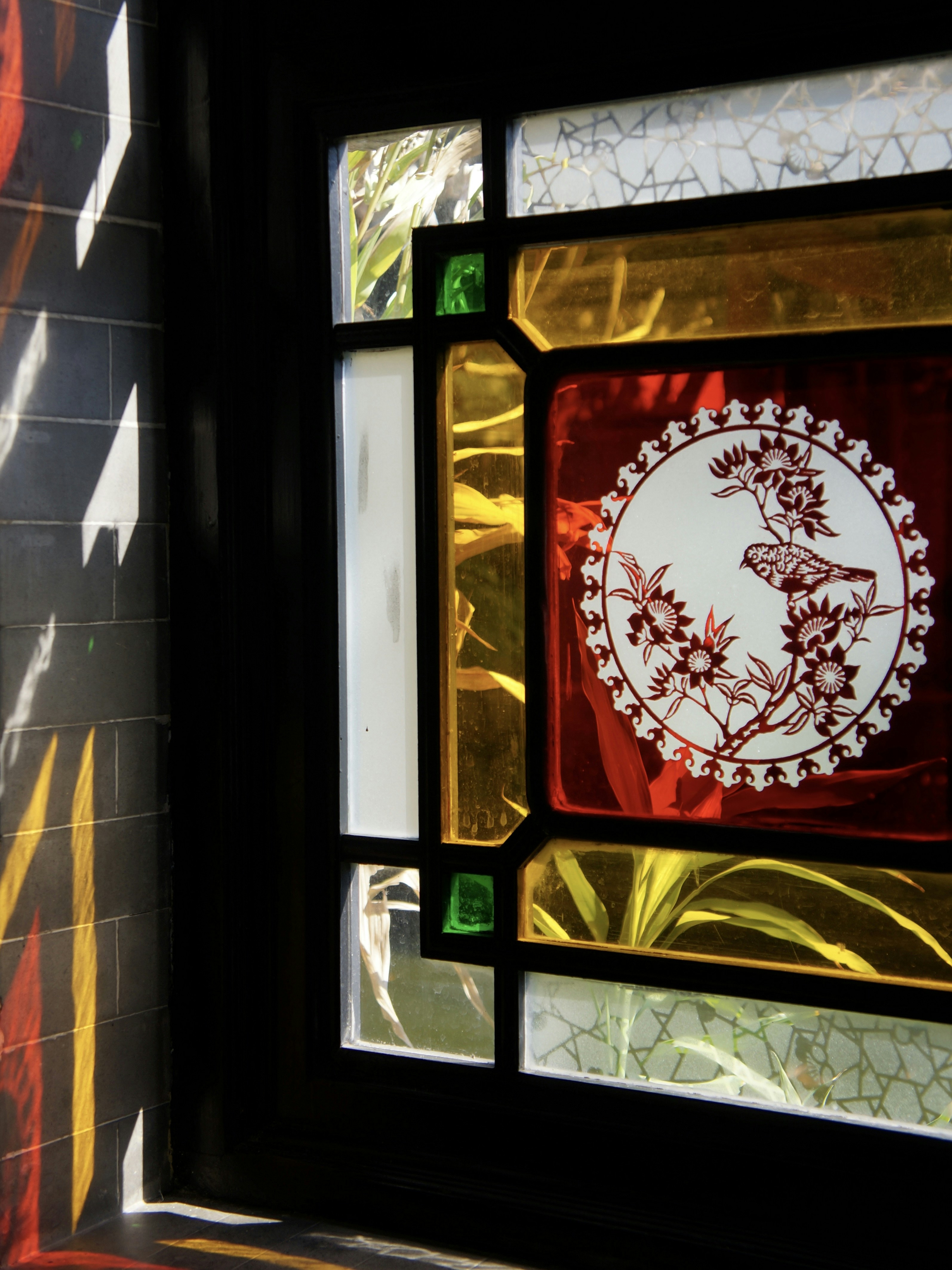 A close up of a stained glass window photo – Free Art Image on Unsplash