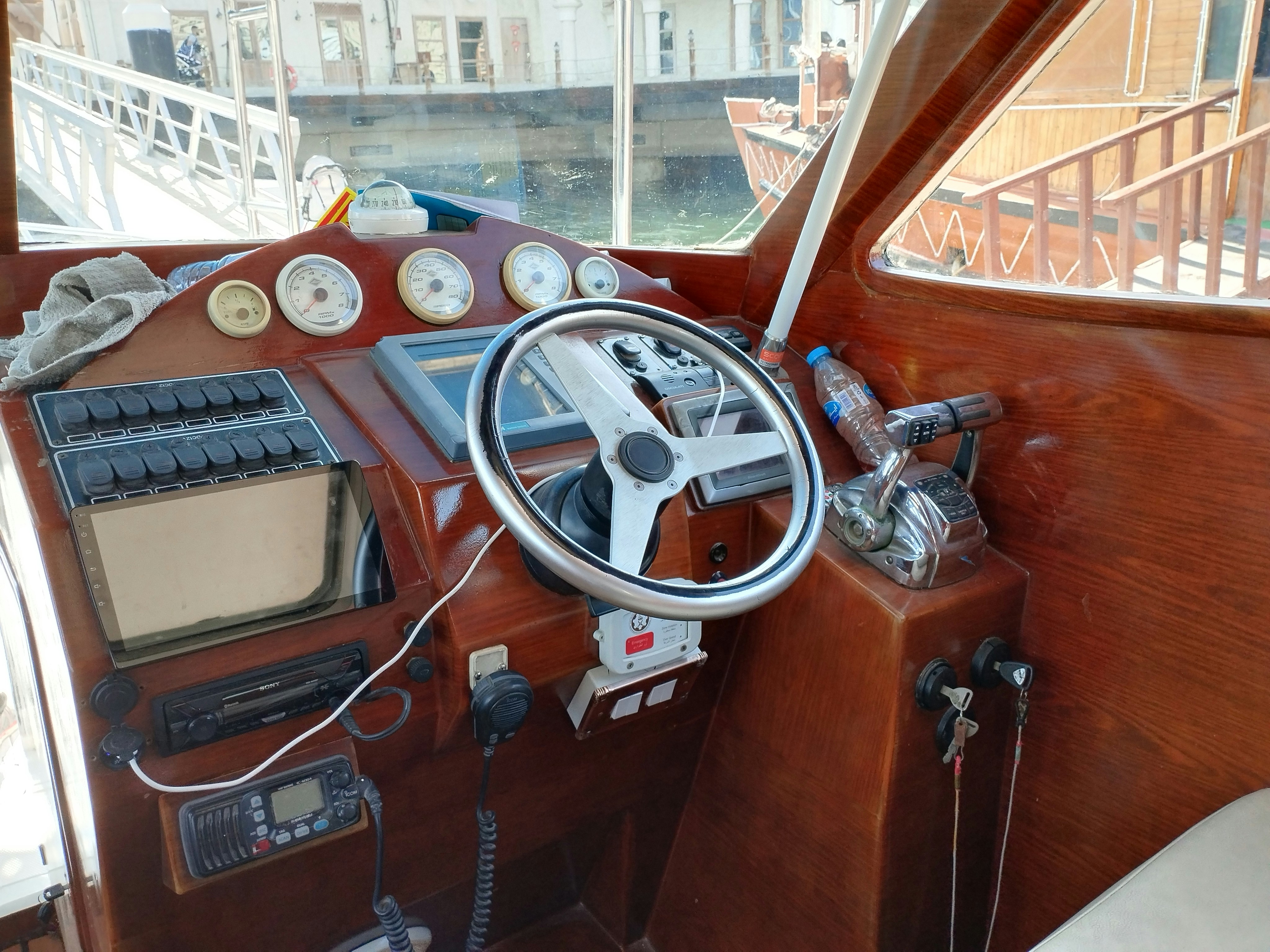 yacht helm controls - yacht helm covers