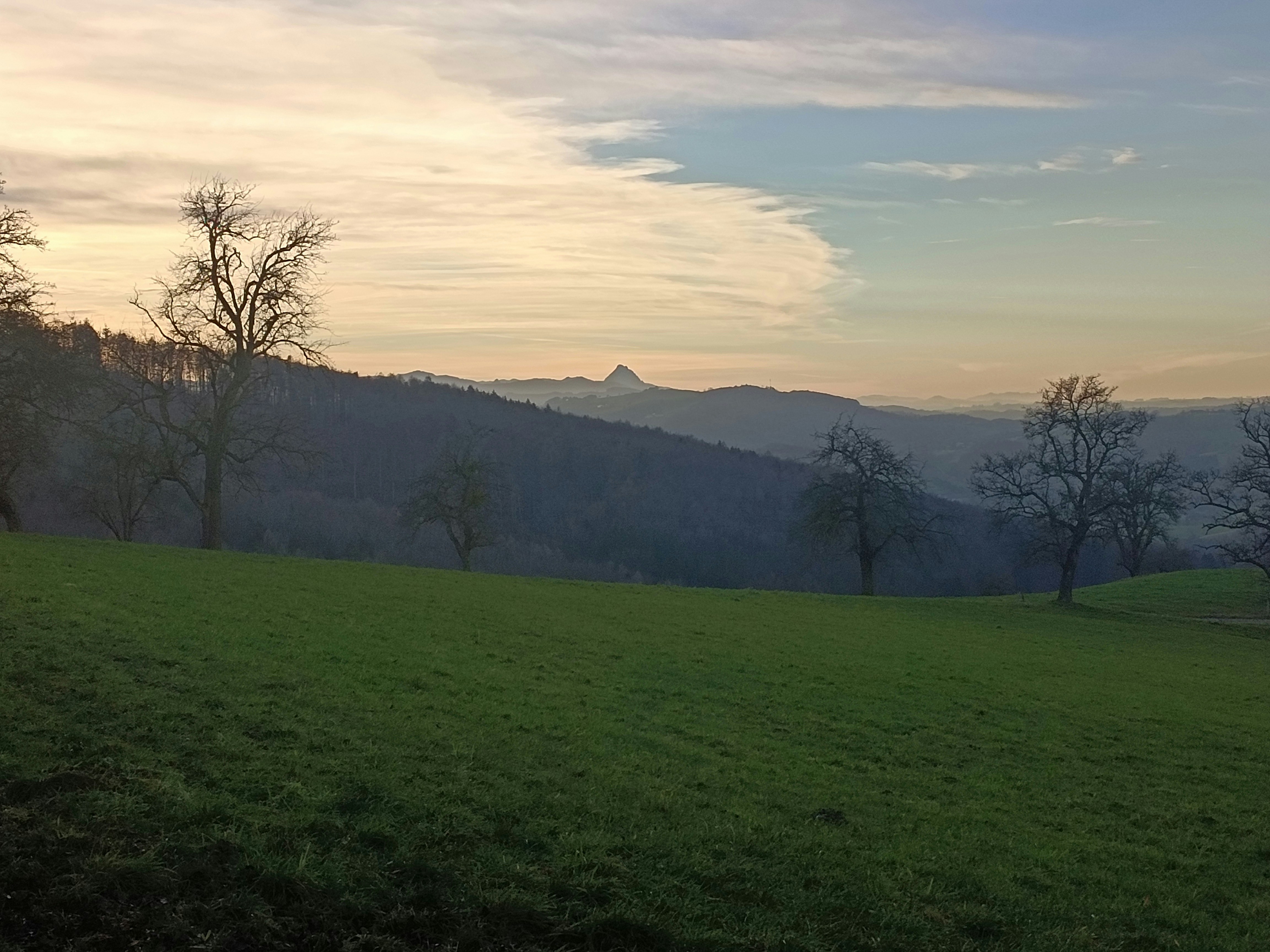 Traunstein at the horizon