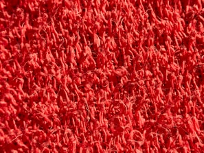 A close-up of the textured surface of a mat showing its durable, water-absorbing fibers