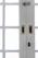 A close-up of a heavy-duty commercial door with sleek hardware installed in a modern office entrance.