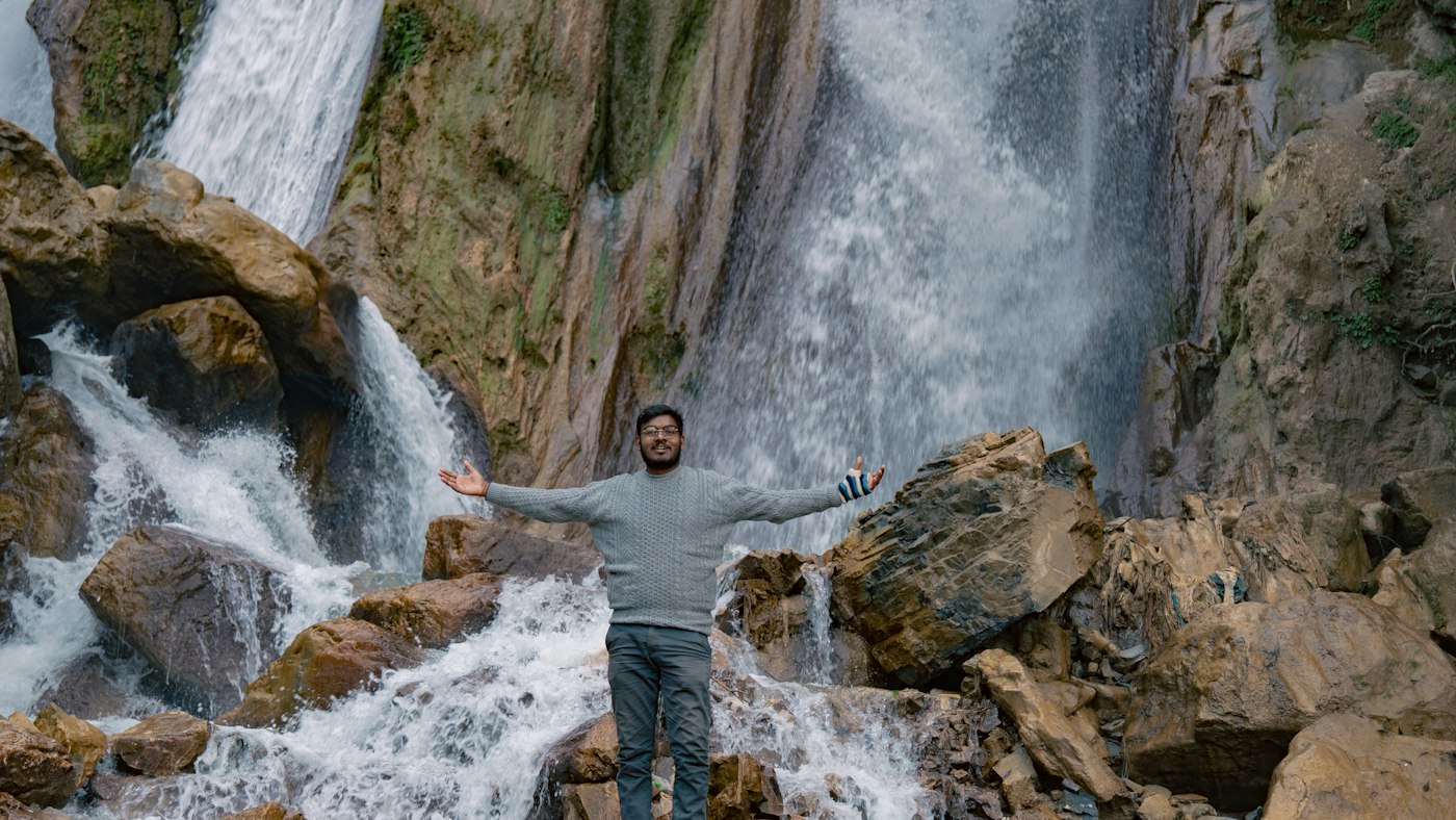 Bhatta Falls — Uttarakhand travel photograph 2