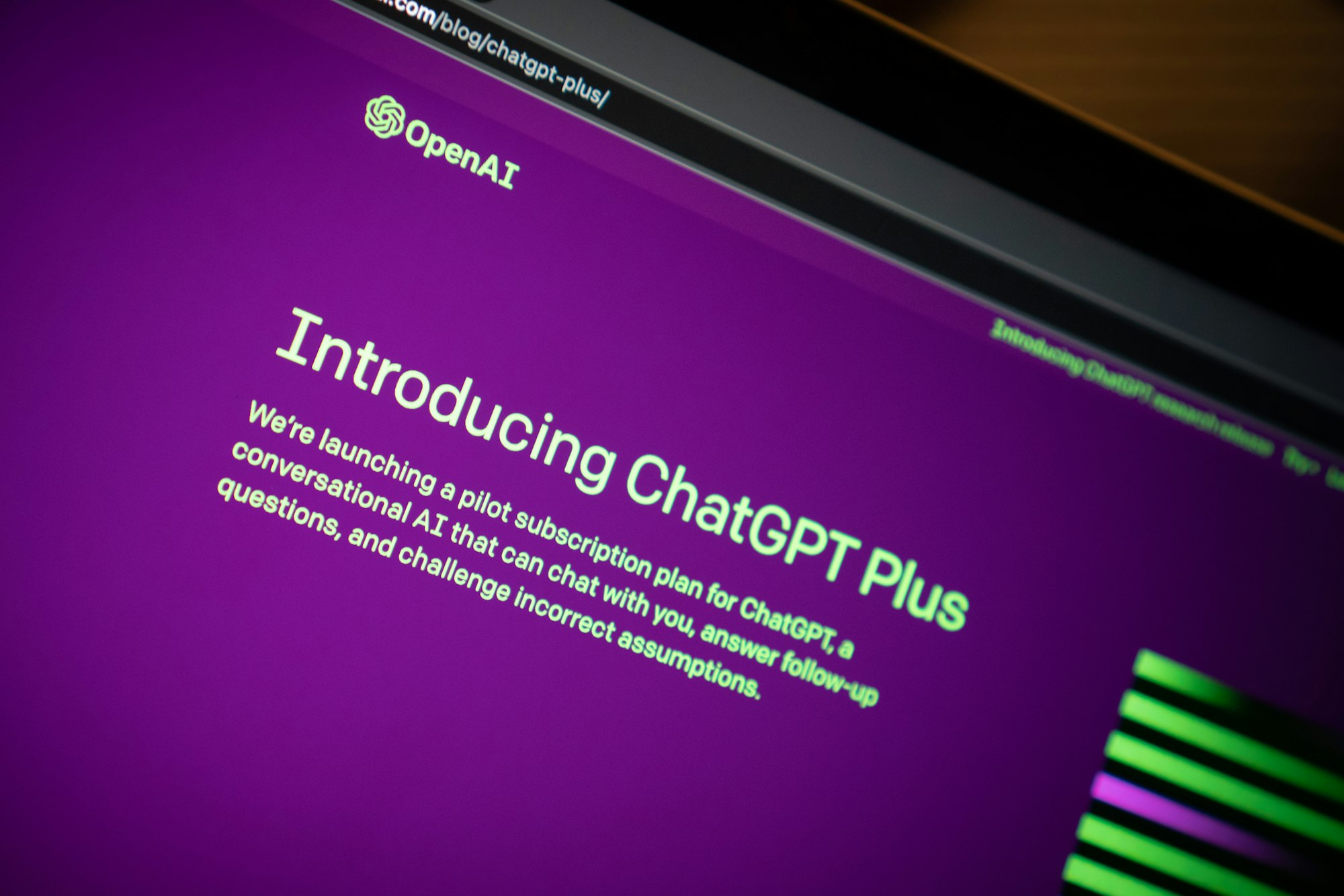 ChatGPT Plus: $20