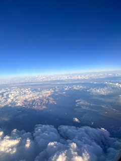 An aerial view of a stunning landscape used in a film.