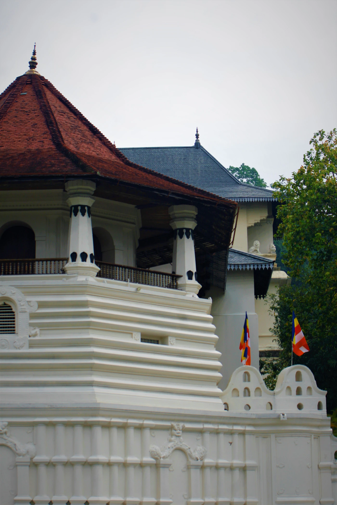 Sri Dalada Maligawa sacred Temple of the Tooth in Kandy Sri Lanka