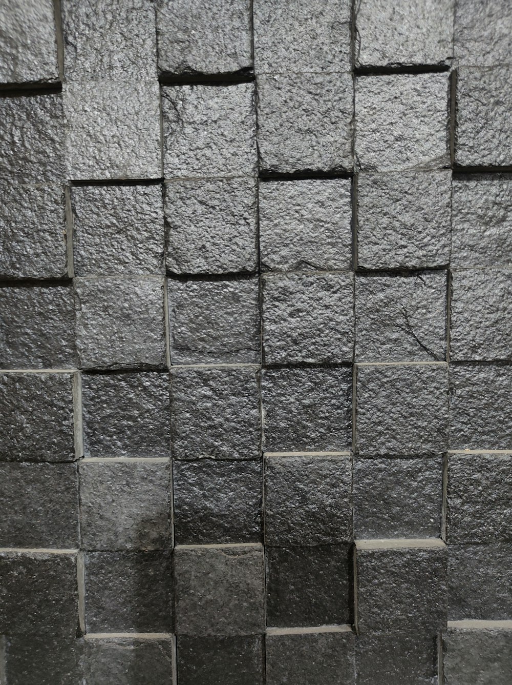 a close up of a wall made of bricks