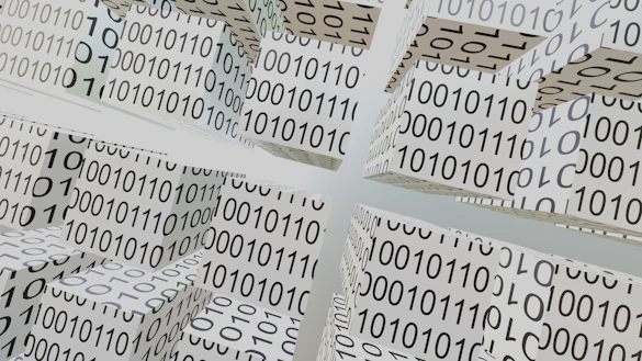 a group of white boxes with numbers on them