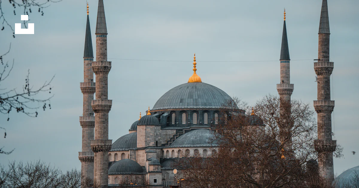 A large building with two towers and a dome photo – Free Türkiye Image ...