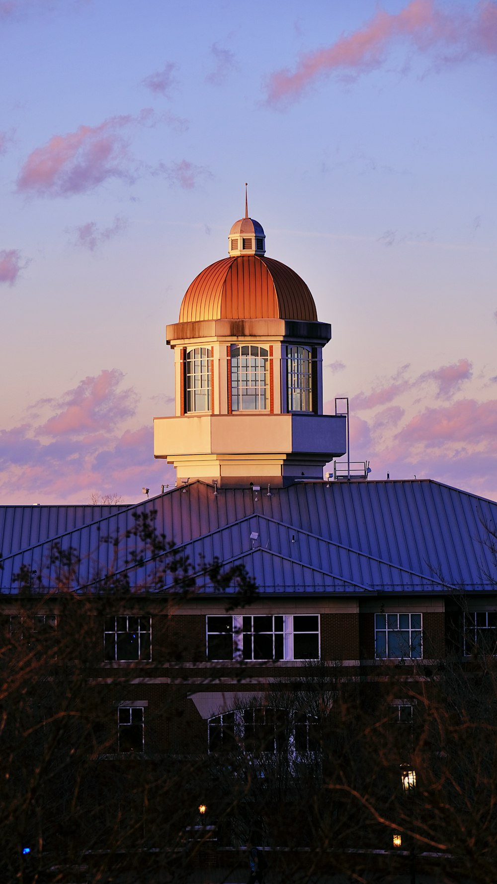 a building with a dome on top of it