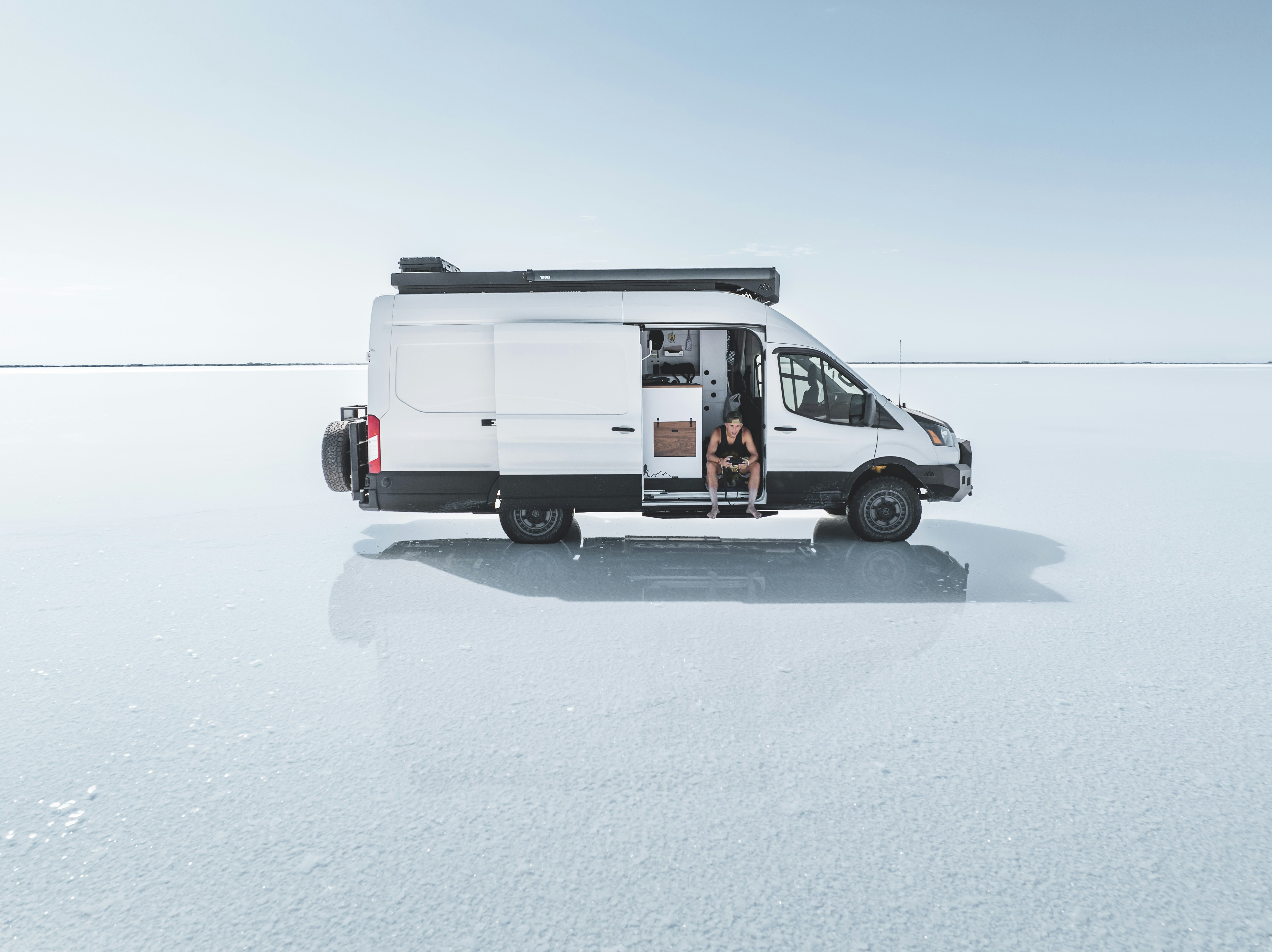 Rehagen Heating and Cooling team or a branded service van - geothermal energy systems columbia