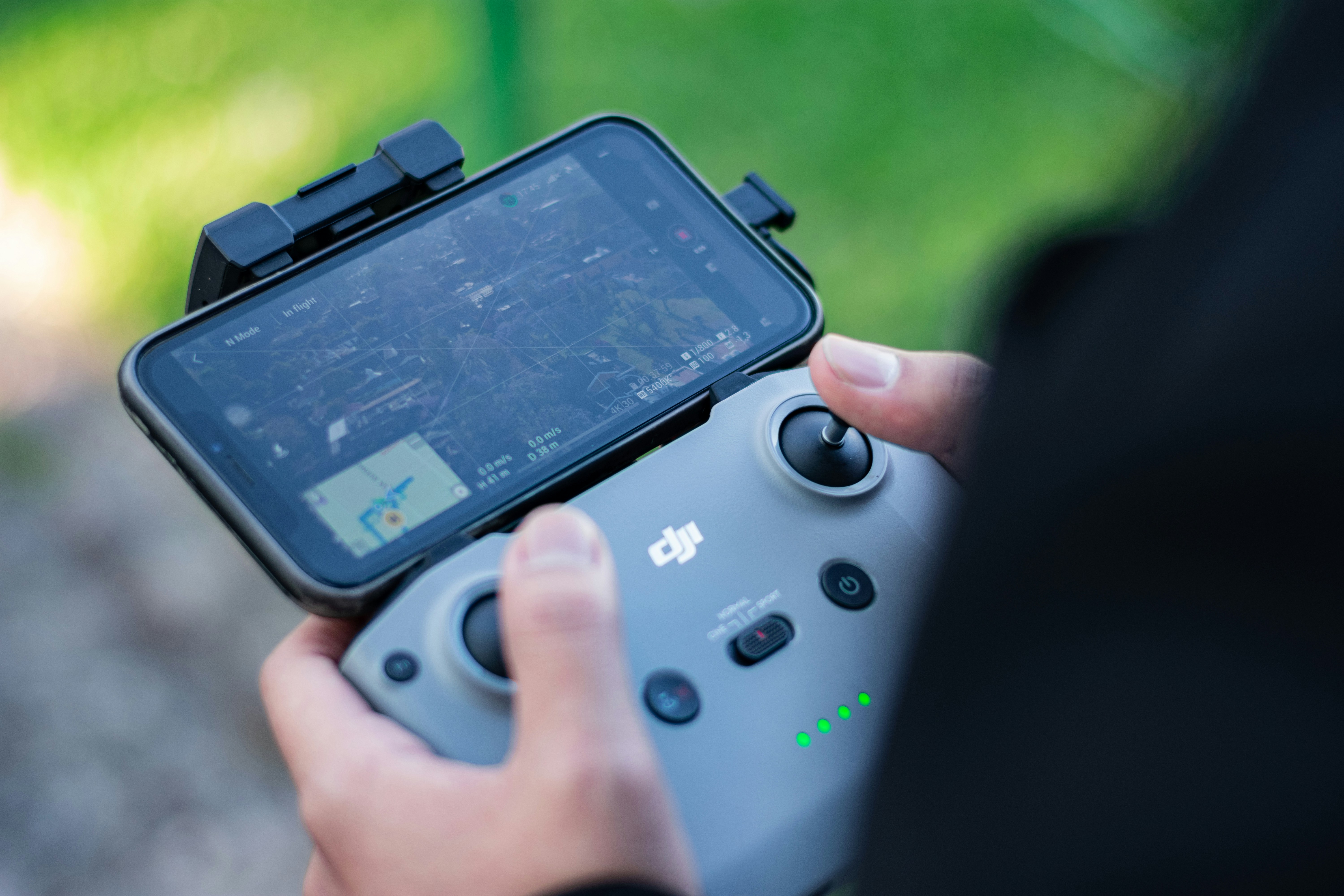 드론 조종기 컨트롤러 조종 연습