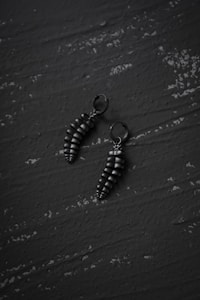 Enamel Hoop Earrings