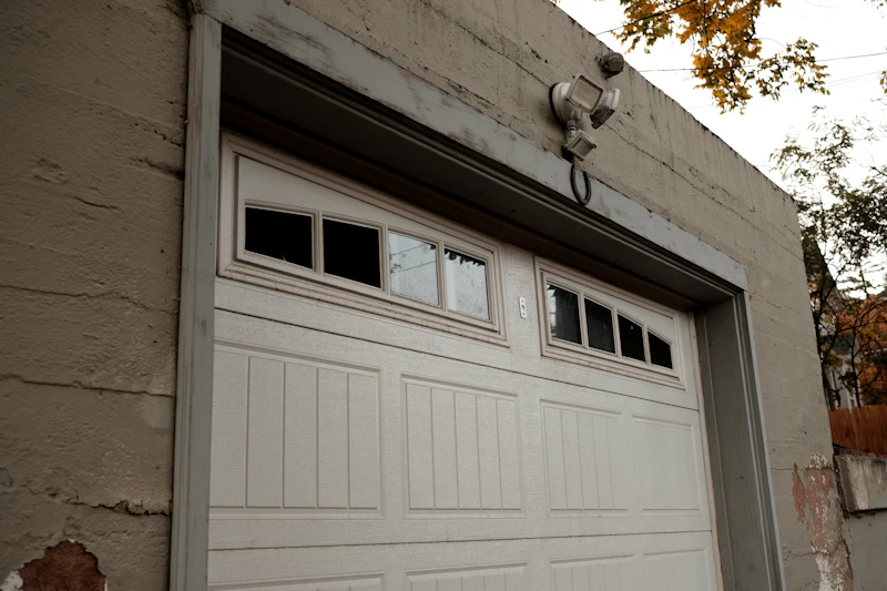 Garage door spring and hardware repair
