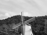 A windmill construction site showcasing advanced techniques.