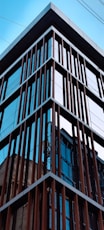 a very tall building with lots of windows