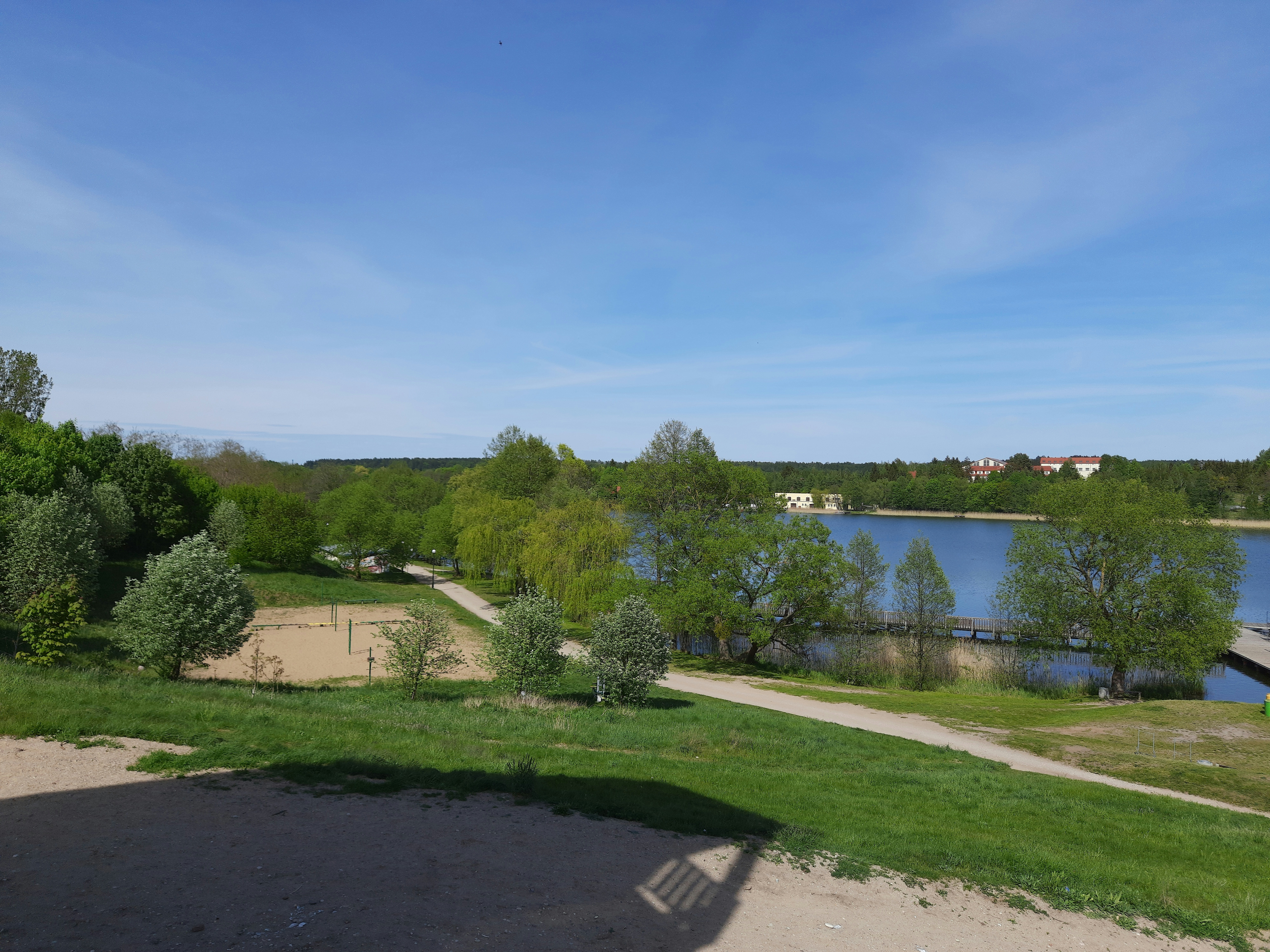 view over a park and lake - Pet-friendly condos Chicago