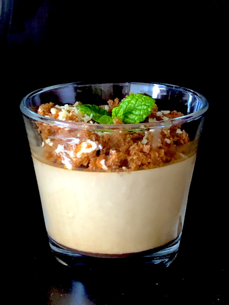 Watalappan, a Sri Lankan coconut and jaggery caramel pudding