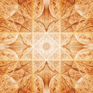 a close up of a pattern made of glass