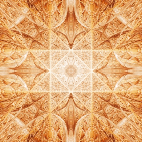 a close up of a pattern made of glass