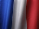 a close up of the colors of the flag of france