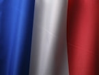a close up of the colors of the flag of france