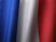 a close up of the colors of the flag of france
