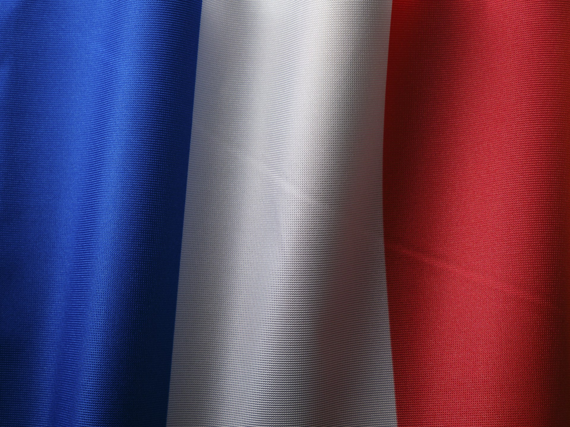 a close up of the colors of the flag of france