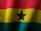 a close up of a flag with a star on it