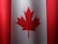 a canadian flag with a red maple leaf on it