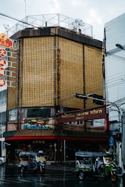 High-resolution screenshot of a Phnom Penh business website with clean blue and gold accents.