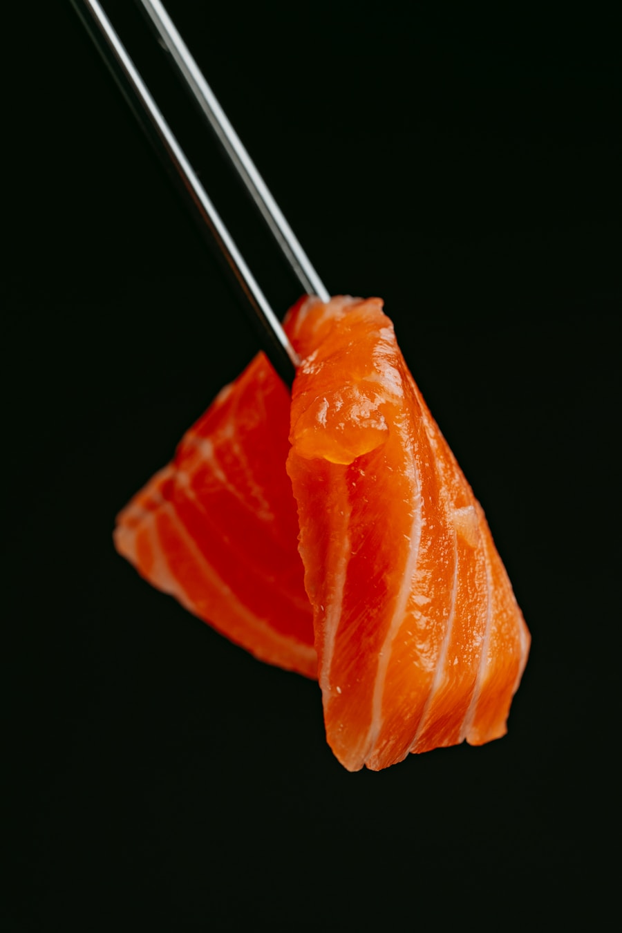 Sashimi sliced fish