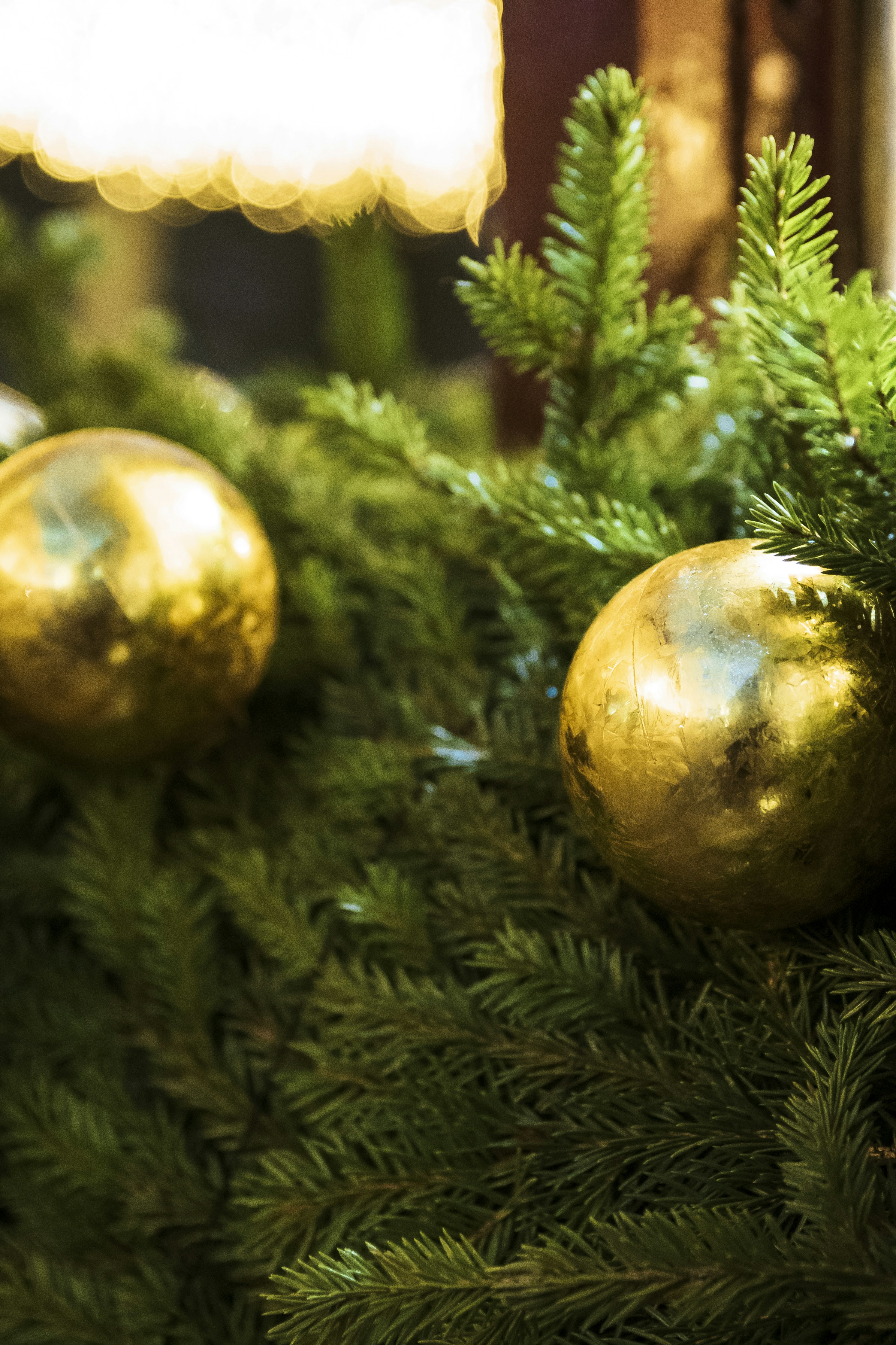 A colorful bouncing ball.