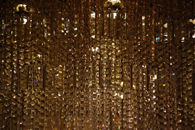 Close-up of a luxury chandelier showcasing intricate craftsmanship and timeless design.