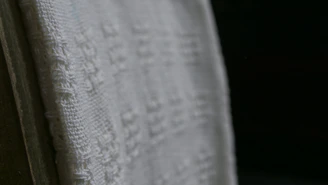 Close-up of soft fabric textures showcasing high-quality craftsmanship