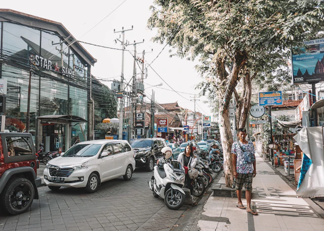 Denpasar, Bali street